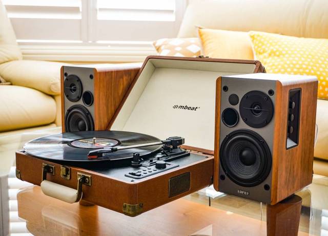 Powered Bookshelf Edifier 1280 Review Turntable Edifier R 1280 T